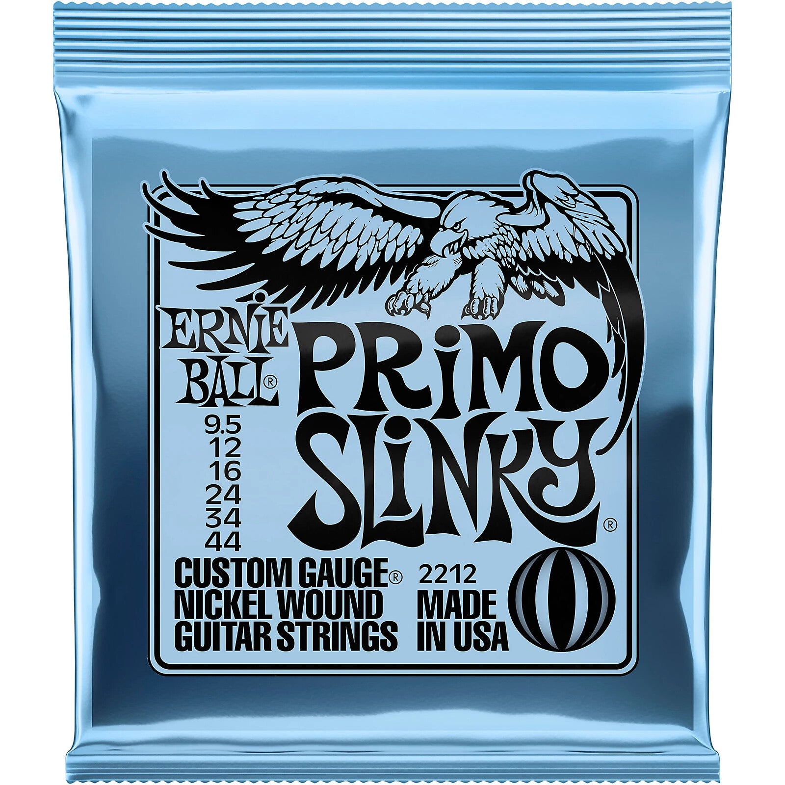 ** 3 SETS! ERNIE BALL PRIMO SLINKY ELECTRIC GUITAR STRINGS 2212 **