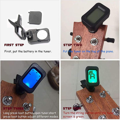 66PCS Guitar Accessories Kit, Acoustic Guitar Changing Tool, Including Acoustic