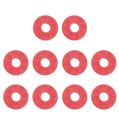 10Pcs/Set Rubber Guitar Strap Lock Blocks Guitar Protector Guitar Locks Black Guitar Strap Locking Silicone Strap Locks