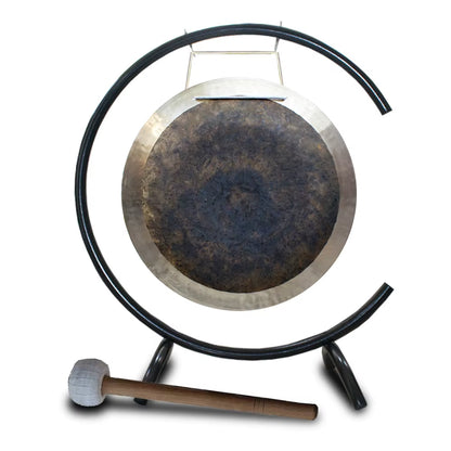 Arborea 20''/ 50CM Wind Gong with C-Type Gong Stand Chinese Feng Gong Best Gifts for Sound Therapy and Meditation