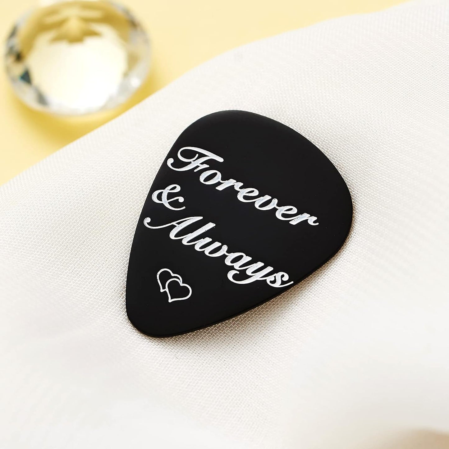 I Love You Gifts for Him Her Guitar Picks Gift for Musician Boyfriend Husband I Love You the Mostest the End I Win Guitar Pick for Anniversary Birthday Christmas