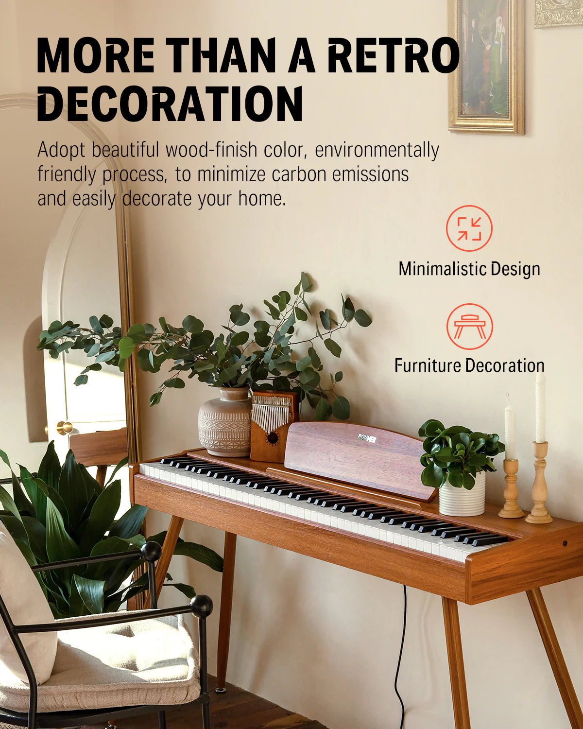 DDP-80 Wooden Digital Piano
