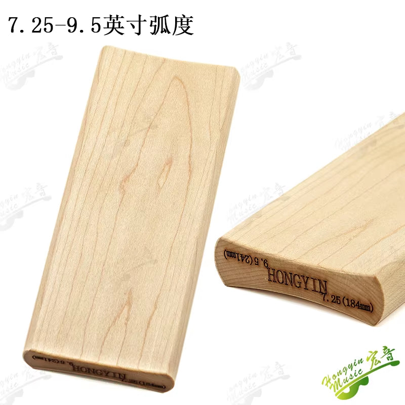 Radius Sanding Blocks for Guitar Bass Fret Wire Leveling Fingerboard Luthier Tool Dual Purpose 7.25R&9.5R, 10R&12R, 14R&16