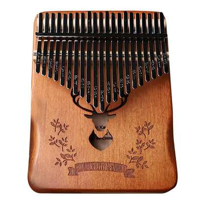 Kalimba 21 Keys Professional Thumb Piano Include Instruction Carrying Bag Tune Hammer Portable Mbira Finger Piano for Beginner