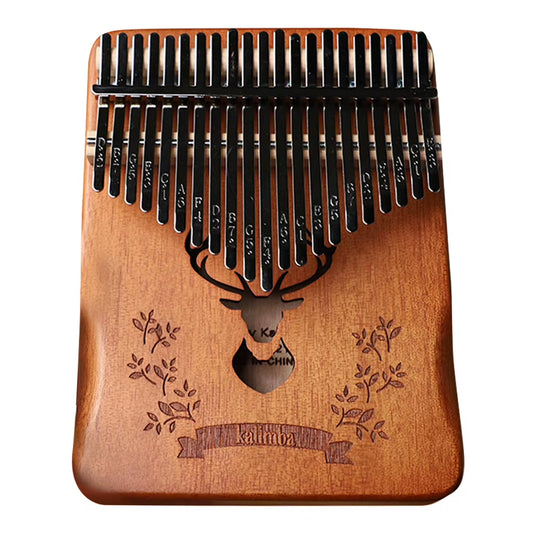 Kalimba 21 Keys Professional Thumb Piano Include Instruction Carrying Bag Tune Hammer Portable Mbira Finger Piano for Beginner