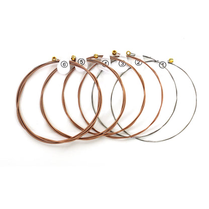 Acoustic Guitar Strings Carbon Steel Hexagonal Alloy Beginners Professional Practice Folk Guitar Strings Guitar Accessories