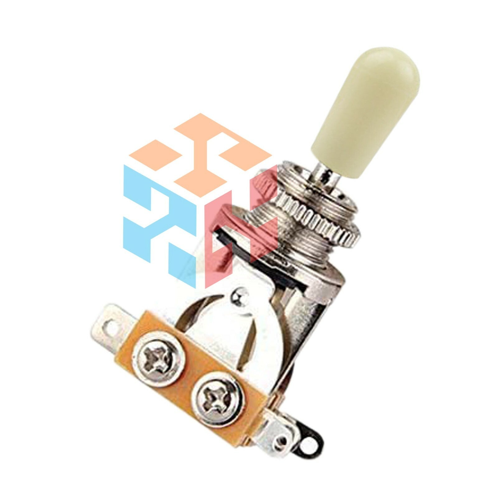 New Beige Tip 3 Way Switch Pickup Electric Guitar Selector Toggle Les Paul