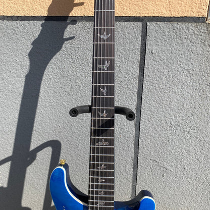 Amazing Blue PRS Electric Guitar Dragon Pattern 6 String Mahogany Body