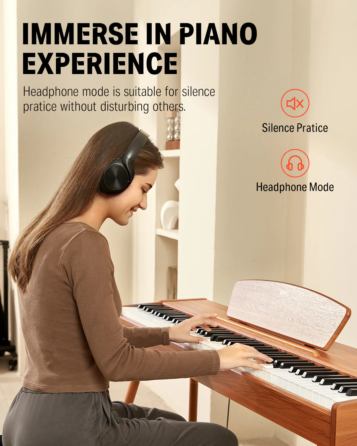 DDP-80 Wooden Digital Piano
