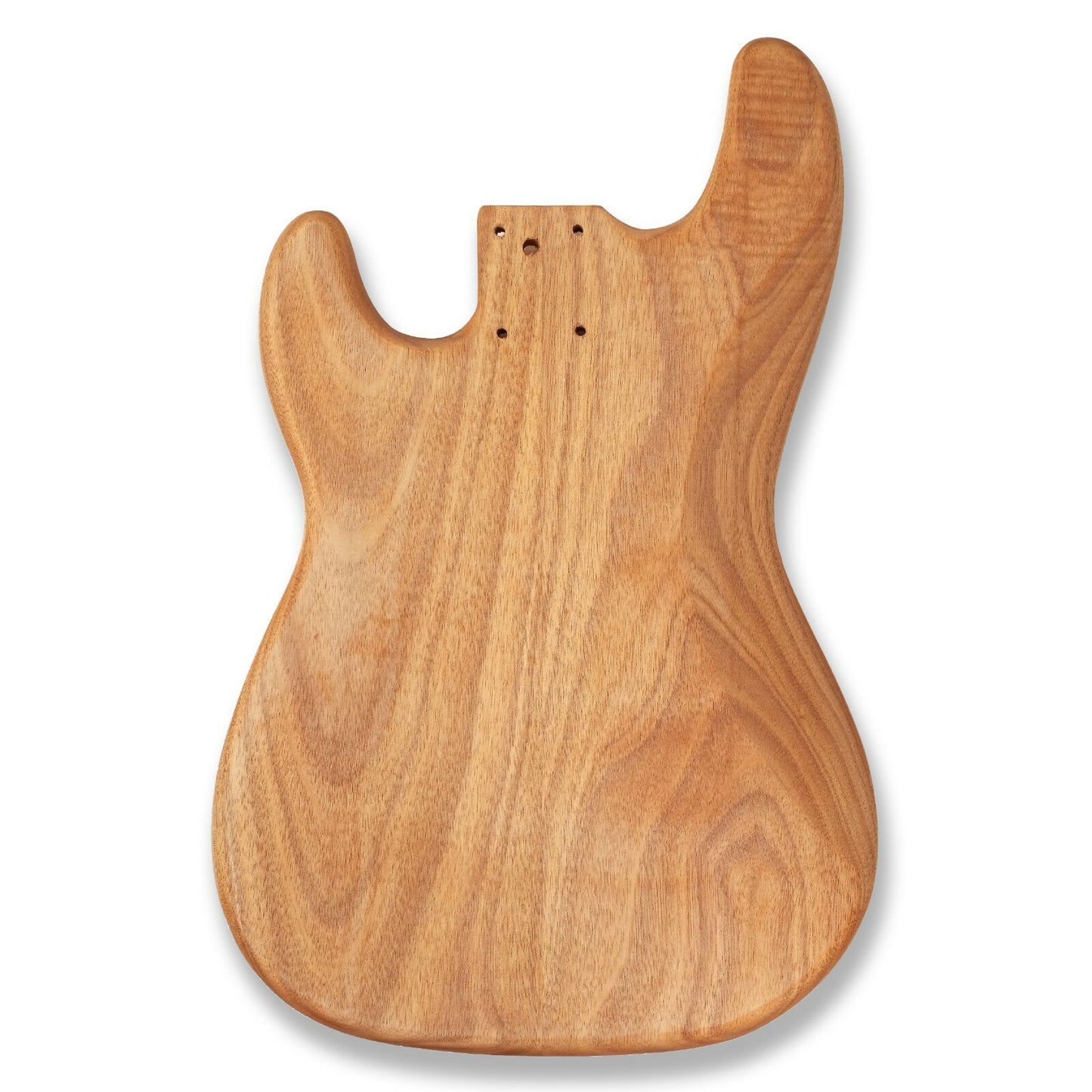 DIY Bass Guitar Unfinished Electric Guitar Kit Okoume Body Maple Neck