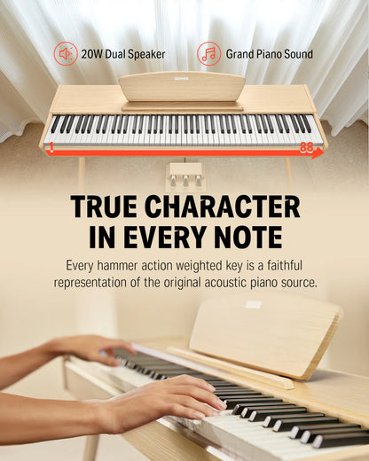 DDP-80 Wooden Digital Piano