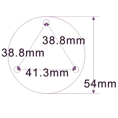 Guitar Toggle Switch Back Metal Cover EST-1894