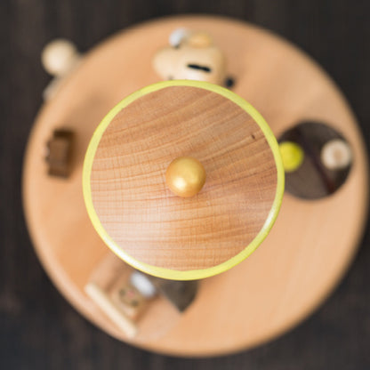 Wood Wound Music Box
