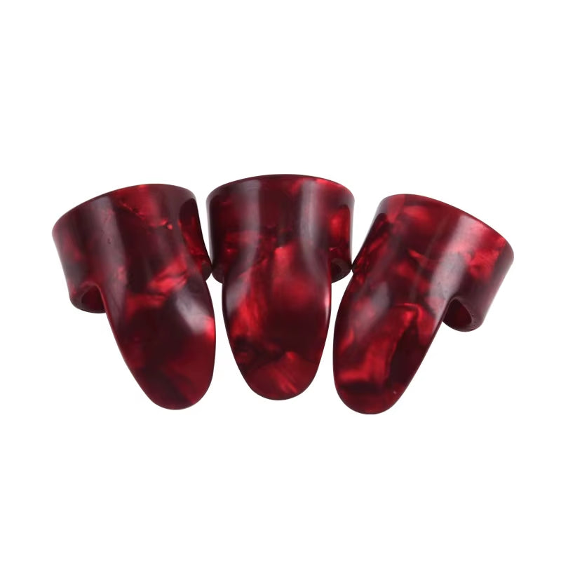 1/3PCS Thumb Finger Guitar Picks Celluloid Mediator Guitar Plectrums Picks Bass Acoustic Guitar Electric Guitar Accessories