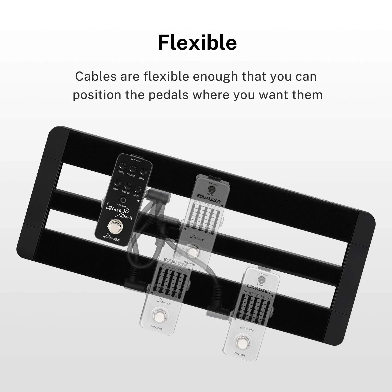 6 Inch Guitar Patch Cable Guitar Effect Pedal Cables Black 6 Pack