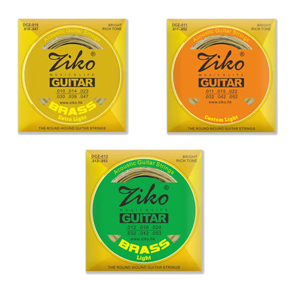 Acoustic Guitar Strings Carbon Steel Hexagonal Alloy Beginners Professional Practice Folk Guitar Strings Guitar Accessories