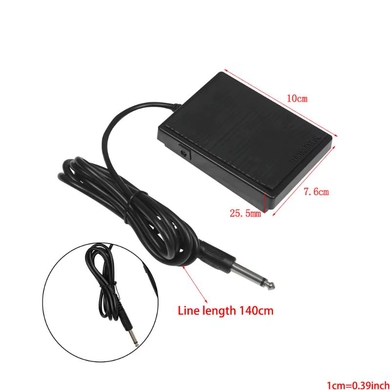 Universal Foot Sustain Pedal Controller Switch for Keyboard Piano Yamaha Casio Musical Piano Parts Accessories PXPF