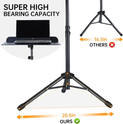 Sheet Music Stand,5 in 1 Dual-Use Folding Sheet Music Stand & Desktop Book Stand