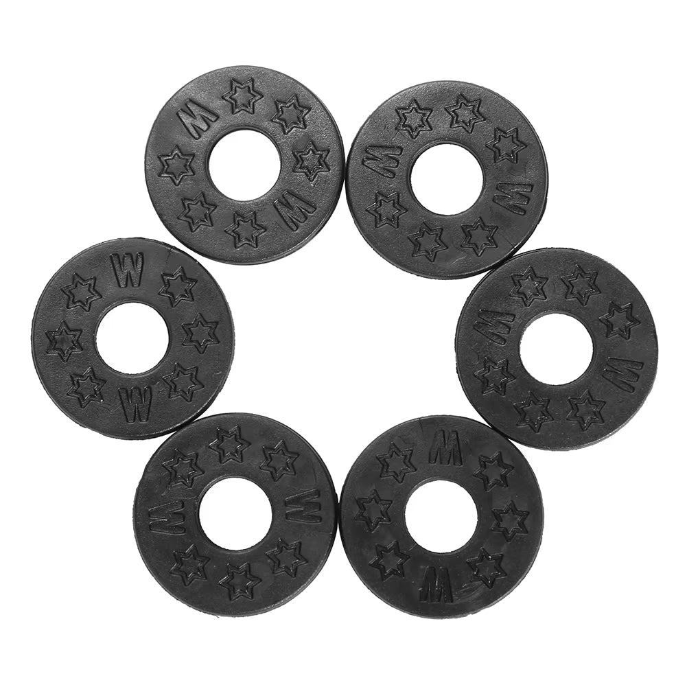 10Pcs Rubber Guitar Strap Locks Blocks Acoustic Electric Guitar Bass Professional Guitar Strap Lock Parts
