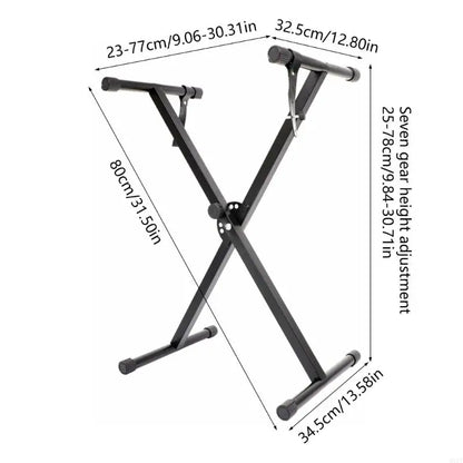 831C Music Piano Keyboard Stand Single-X Keyboard Stand Digital Piano Keyboard Rack