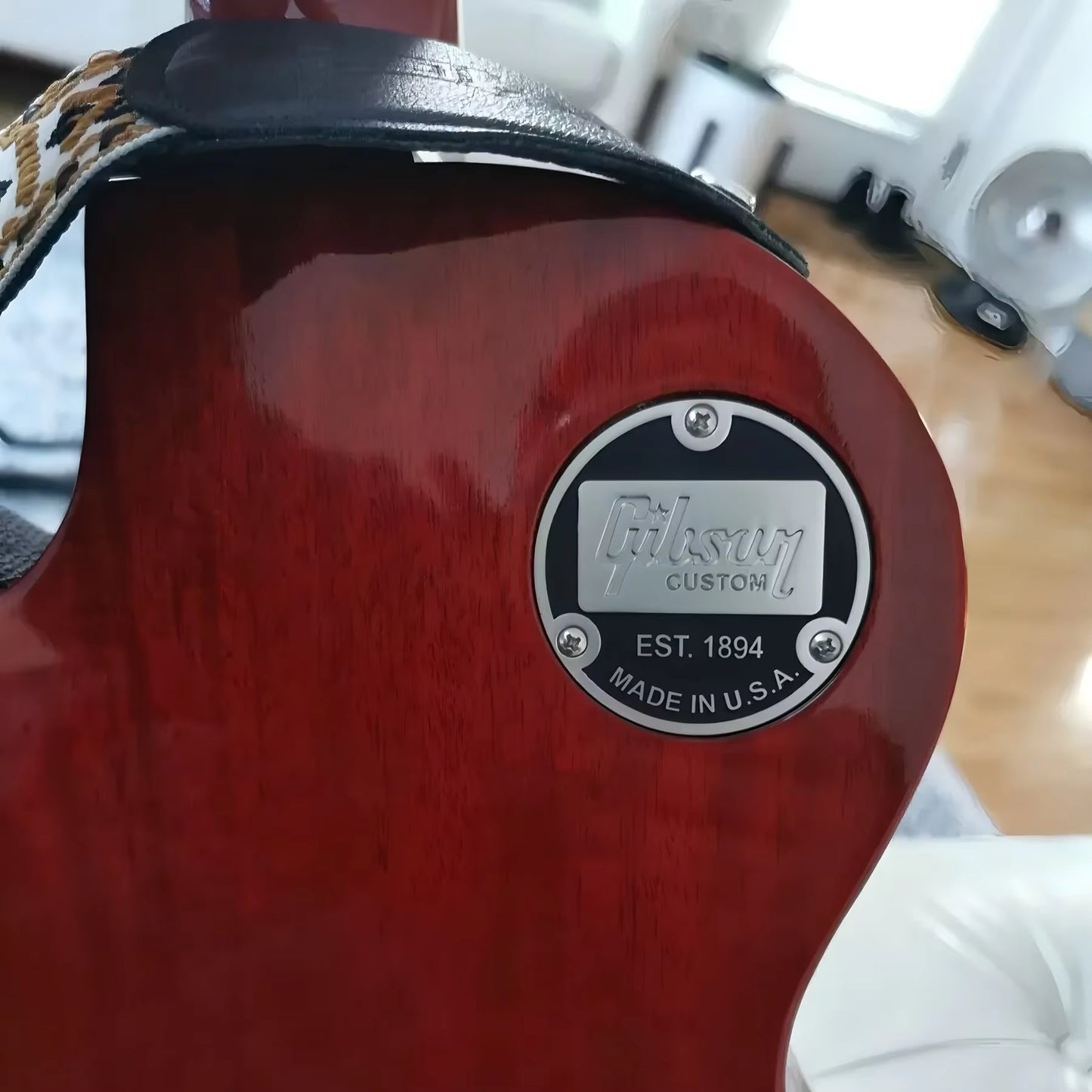 Guitar Toggle Switch Back Metal Cover EST-1894