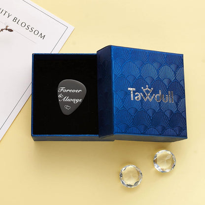 I Love You Gifts for Him Her Guitar Picks Gift for Musician Boyfriend Husband I Love You the Mostest the End I Win Guitar Pick for Anniversary Birthday Christmas