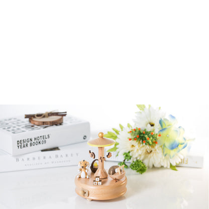 Wood Wound Music Box