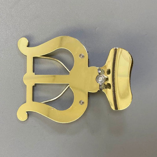 Music Sheet Clip Holder Universal Versatile Metal Trombone Music Clip for Music Book Performance Textbooks Music Note Manuals