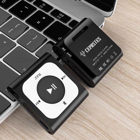 2025 NEW Sport MP3 Music Player Bluetooth Portable Clip Mini Walkman Student Music Player Fashion Music Player with FM Radio