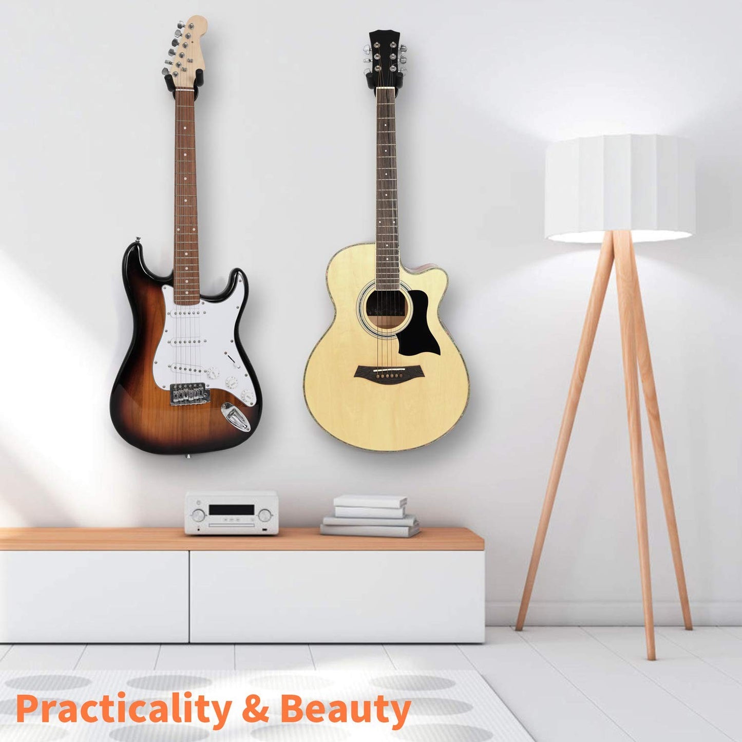 Guitar Hanger Guitar Wall Mount Holder Hook Stand