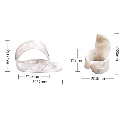 1/3PCS Thumb Finger Guitar Picks Celluloid Mediator Guitar Plectrums Picks Bass Acoustic Guitar Electric Guitar Accessories