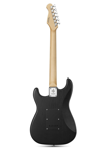 🎸 Donner DST-80 Electric Guitar with Amp Bag Strap Tuner Solid Body SSS Pickup