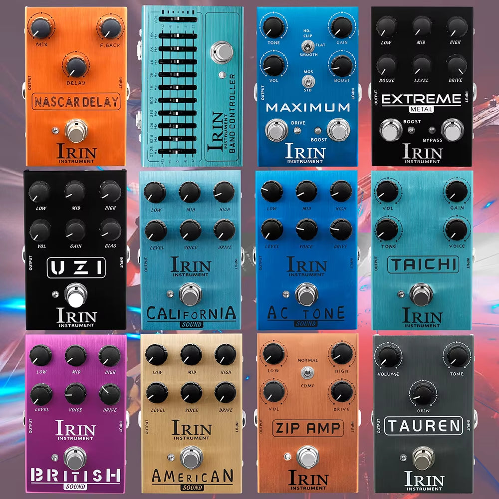 Guitar Effect Pedal Overdrive Distortion Speakers Analog Classic British Rock Effect Electric Bass Guitar Pedal True Bypass