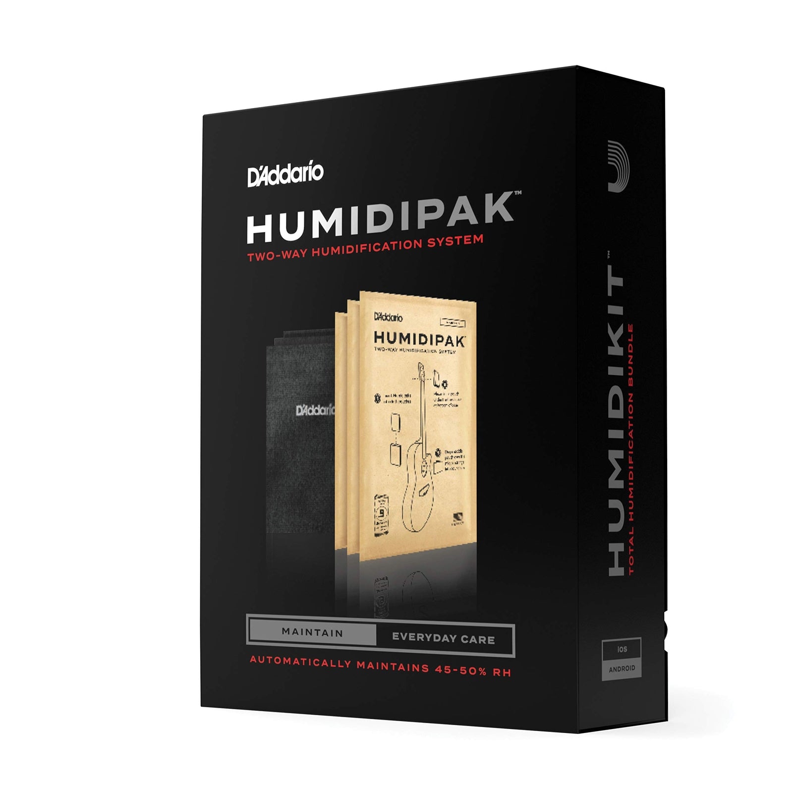 D Addario Planet Waves Humidipak Automatic Humidity Control System for Guitar