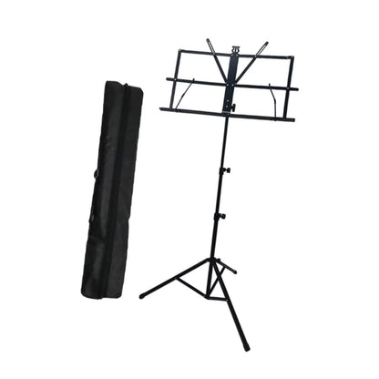 Music Stand for Sheet Music Music Book Stand,With Bag,Modern,Adjustable Height,Sheet Clip Holder,For Ukulele Player Musicians