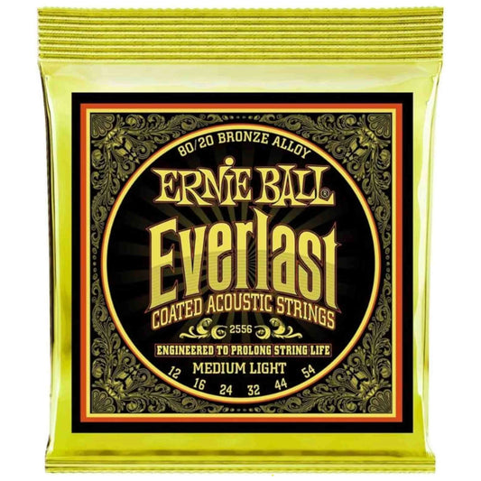 Everlast Coated 80/20 Bronze Acoustic Guitar Strings
