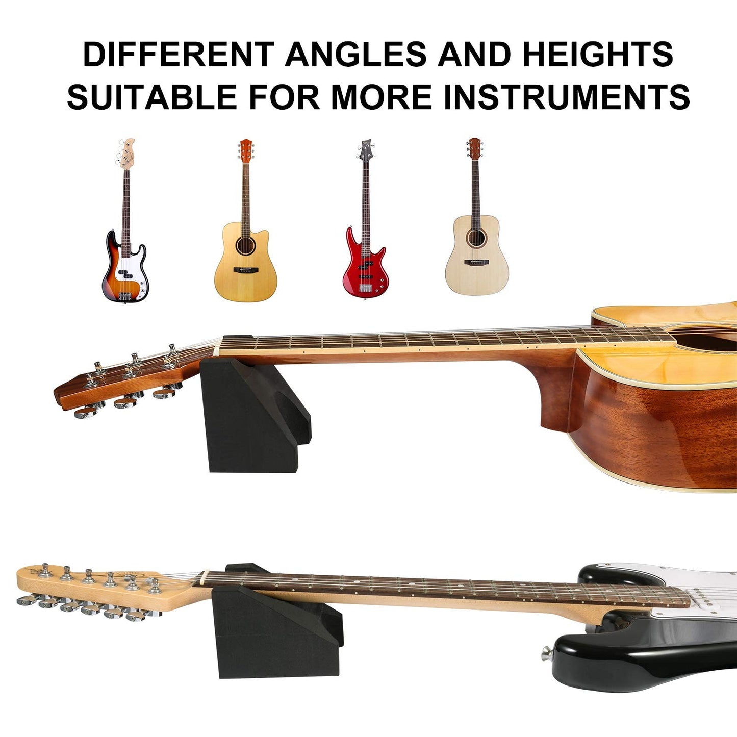 Hricane Guitar Work Mat Kit+Two Heights Guitar Neck Support Rest+Guita