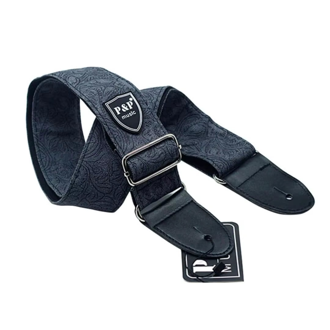 Guitar Strap Adjustable Widening Thickening Denim Cotton Guitar Belts for Electric Guitar Bass Ukulele Guitar Accessories