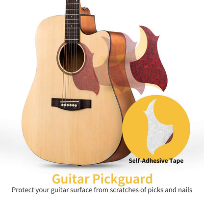 Donner Acoustic Guitar Kit for Beginners Adult Teen - Starter Kit, Full Size ...