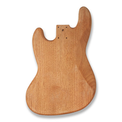 DIY Bass Guitar Unfinished Electric Guitar Kit Okoume Body Maple Neck