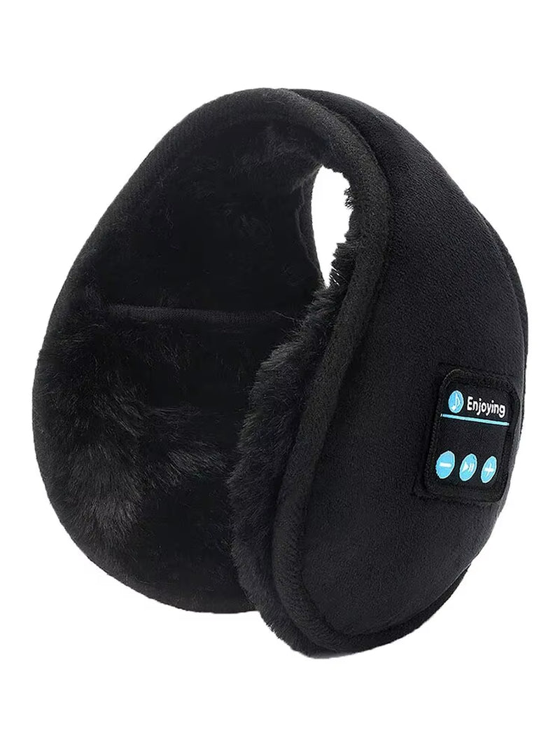 Bluetooth Music Earmuffs Intelligent Wireless Music Sports Earmuffs Winter Warm Earmuffs Velvet Earmuffs Running Walk Earmuffs