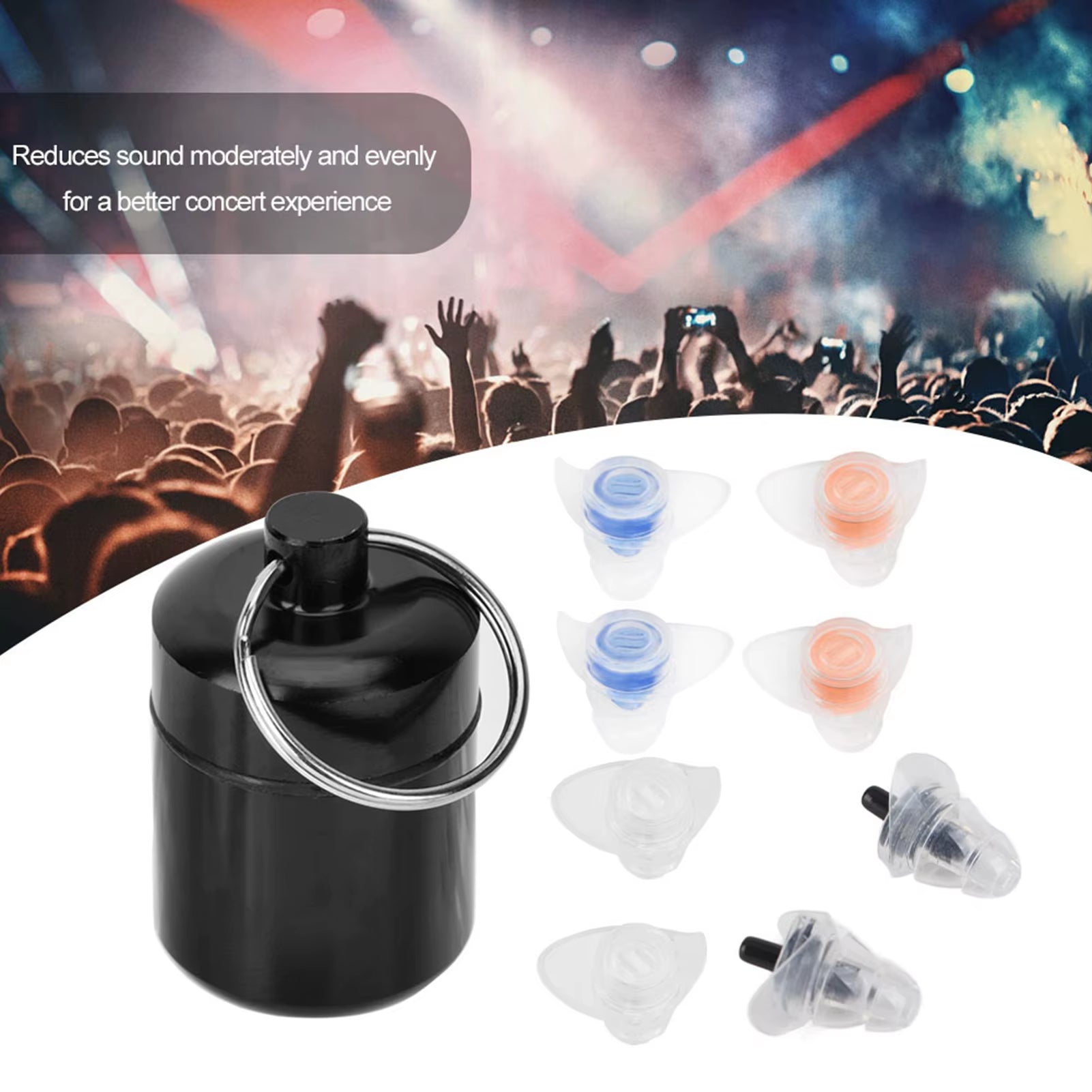 Earplugs High Fidelity 27Db anti Noise Earplugs Concert Music Festival Hearing Music Noise Earplugs Musician Earplugs