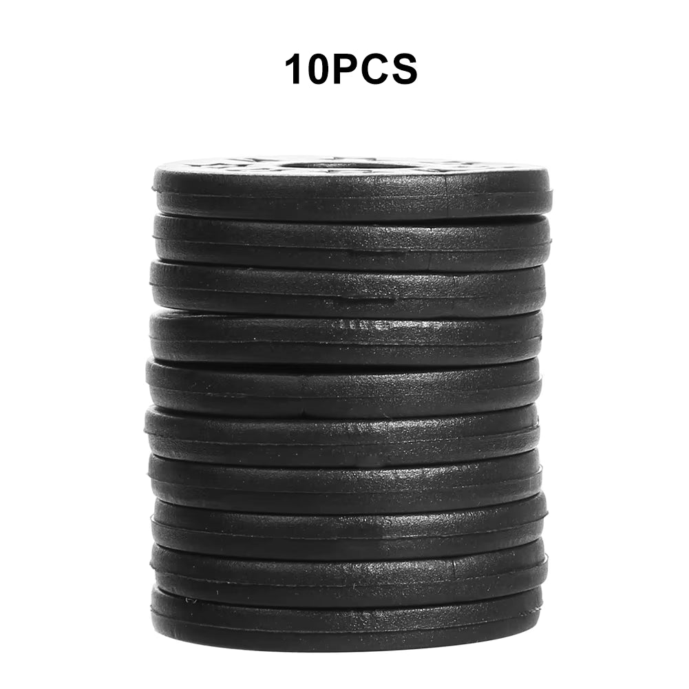 10Pcs Rubber Guitar Strap Locks Blocks Acoustic Electric Guitar Bass Professional Guitar Strap Lock Parts