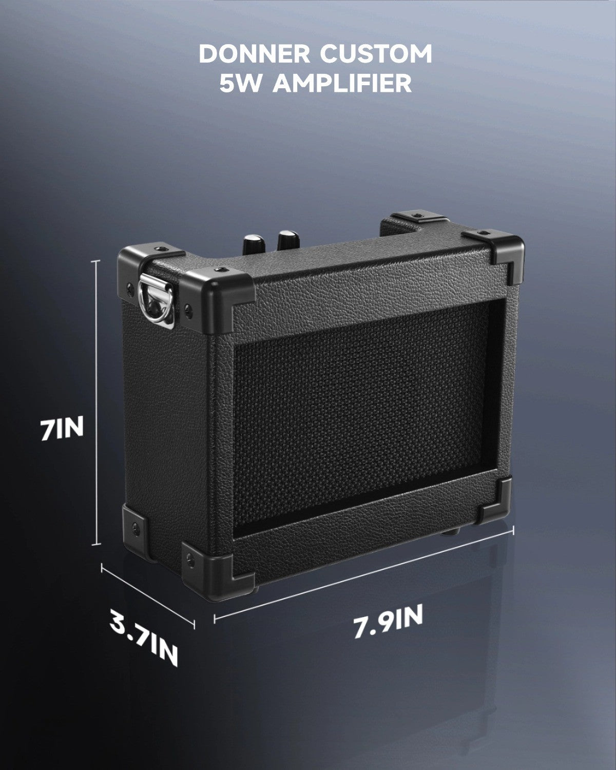 🎸 Donner DST-80 Electric Guitar with Amp Bag Strap Tuner Solid Body SSS Pickup