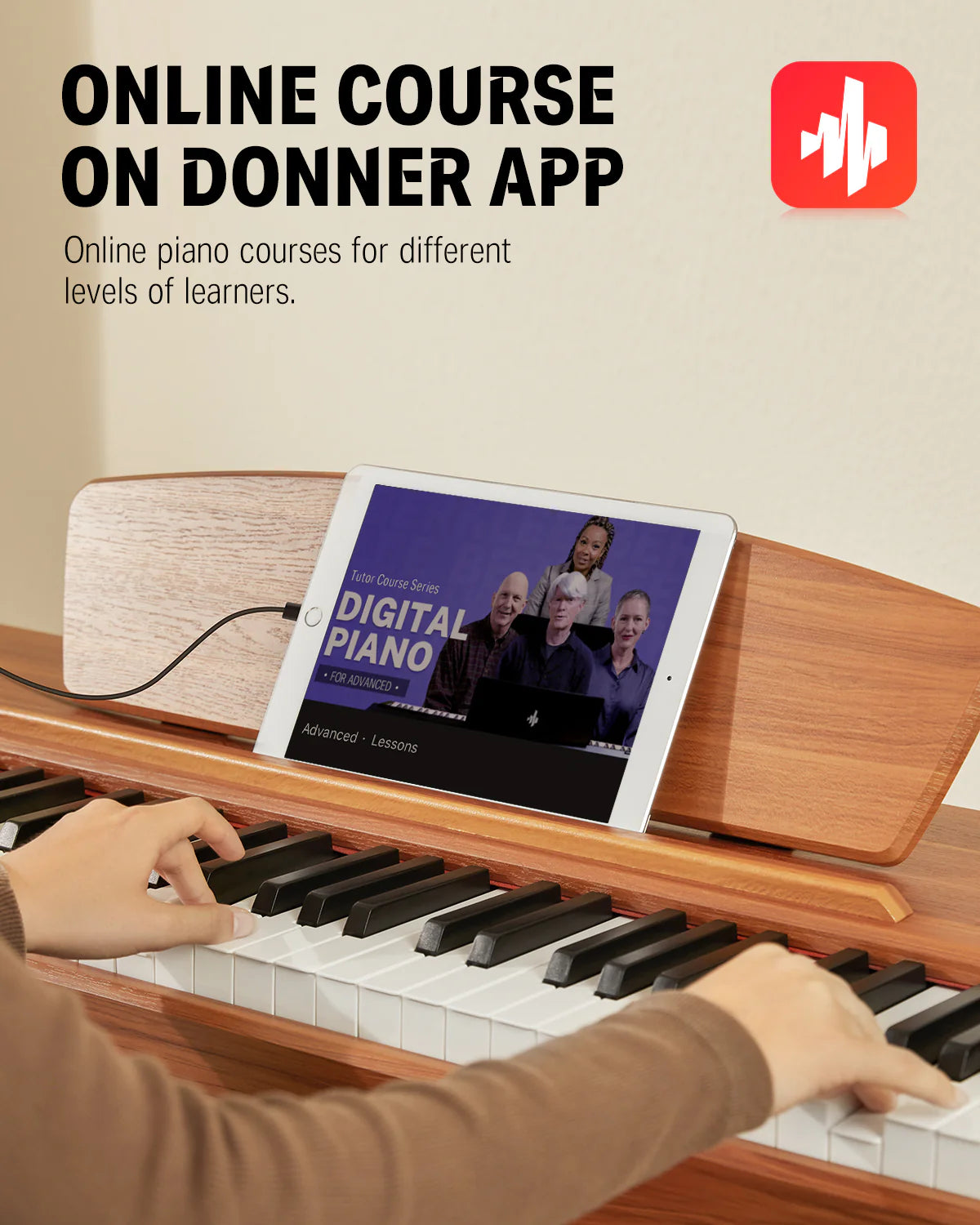 DDP-80 Wooden Digital Piano