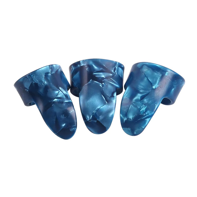 1/3PCS Thumb Finger Guitar Picks Celluloid Mediator Guitar Plectrums Picks Bass Acoustic Guitar Electric Guitar Accessories