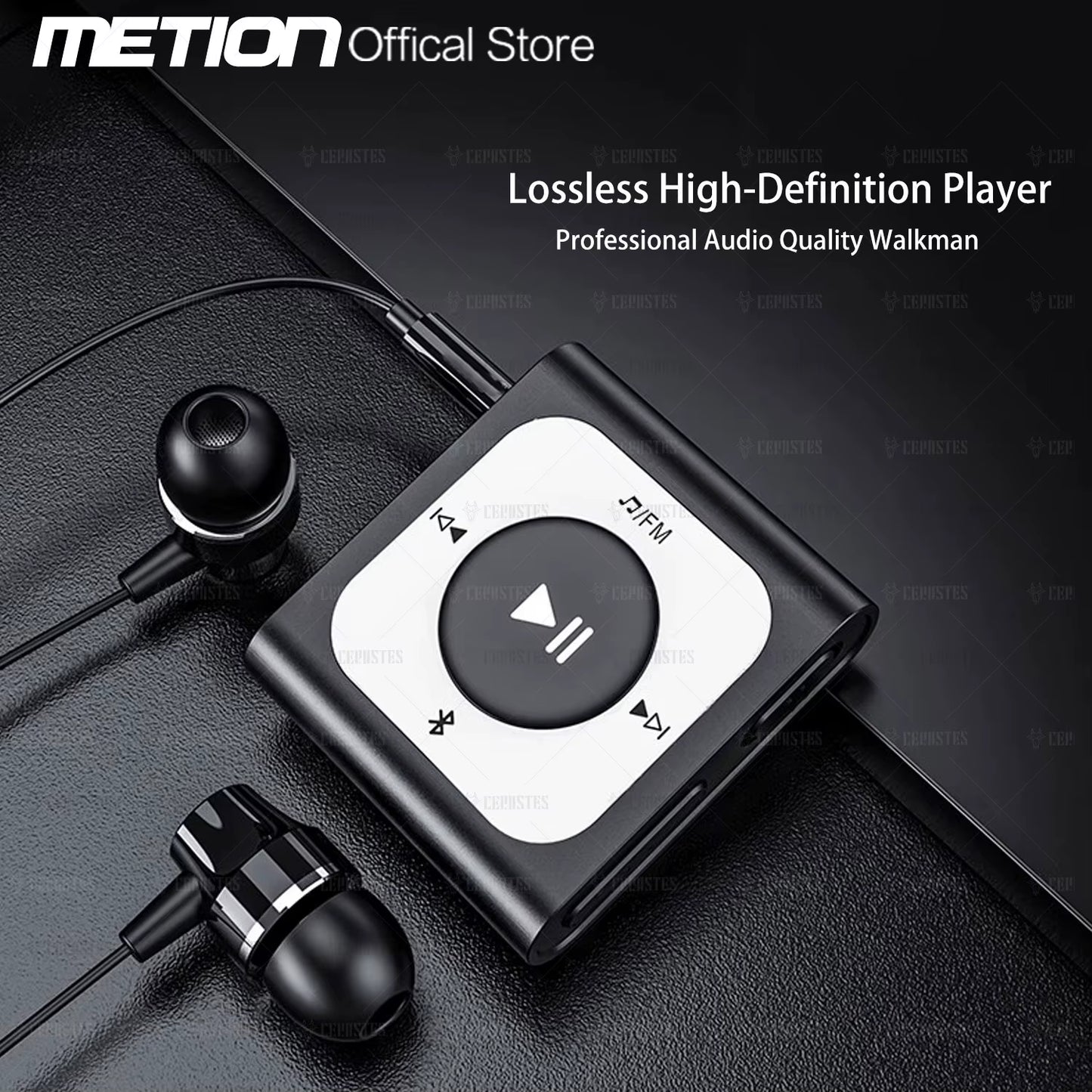 2025 NEW Sport MP3 Music Player Bluetooth Portable Clip Mini Walkman Student Music Player Fashion Music Player with FM Radio