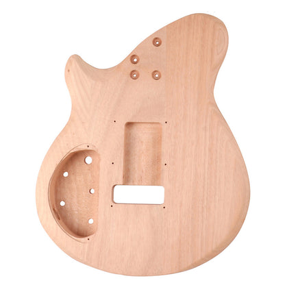 DIY Electric Guitar Beginner Kit Mahogany Body Maple Neck Rosewood Fingerboard
