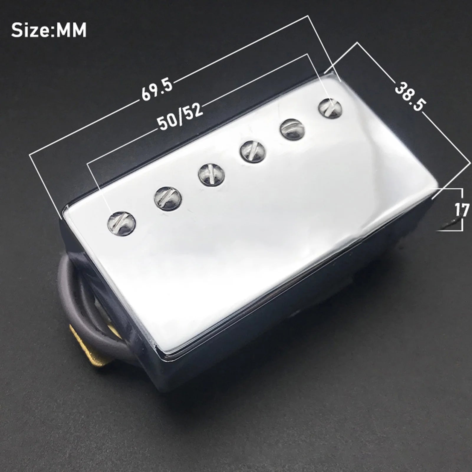 Electric Guitar Pickup Professional Equalizer Accessories Double Coil Bridge Neck Guitar Humbucker for Guitarist
