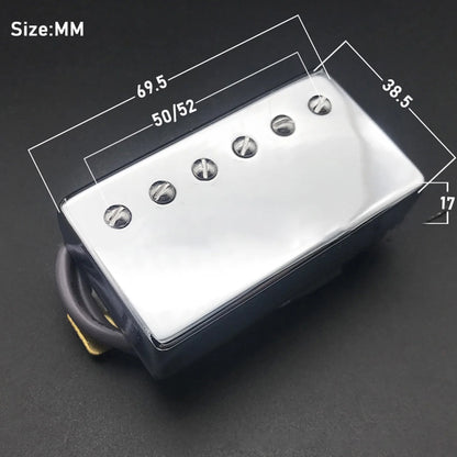 Electric Guitar Pickup Professional Equalizer Accessories Double Coil Bridge Neck Guitar Humbucker for Guitarist